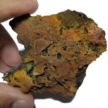 14.4 g A1-5 Natūralus Vaivorykštinis Limonite Mineralinių Mėginių ėmimas Mokymo Forma, Guangdong Province, Kinija