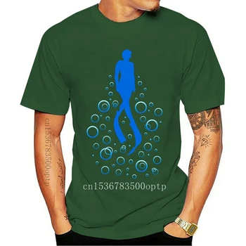 Vyriški Nardymo freedive svajones blue marškinėliai sukurti medvilnės plius dydis 3xl Raidžių Įdomių mados vasaros Gamtos marškinėliai
