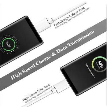 Micro USB Kabelis 3A Greito Įkrovimo Micro USB Duomenų Kabelis, Skirtas 