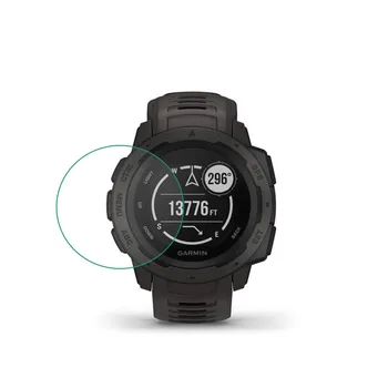 Grūdintojo Stiklo Apsauginė Plėvelė Aišku Guard Apsaugos Garmin Instinktas GPS Sportas Žiūrėti Smartwatch Screen Protector Cover