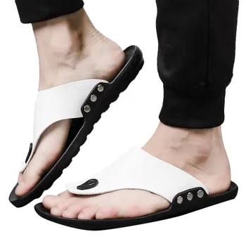 Vyrų Ponios Vasaros Patogus Butas Heel Flip Flops Sandalai, Šlepetės, Paplūdimio Bateliai Zapatos De Mujer De Moda Kojų Šlepetė 2021 Naujų #S