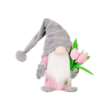 Motinos Diena Gnome Pavasario Gėlių Tomte švedijos Nisse Skandinavijos Elf Apdailos M68E