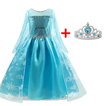 Fantasia Suknelė Merginos Kostiumas Helovinas Šalis Princesė Cosplay Baby Girl Drabužiai Kalėdų Vaikų Drabužių Nustatyti roupa infantil