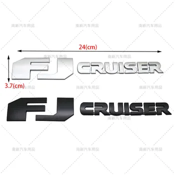 1pcs ABS 3D FJCRUISER FJ CRUISER Emblema Ženklelio Lipdukai Automobilio Galinės Sunkvežimio Lipdukas Automobilio Stilius Toyota CRUISER Automobilių Priedai