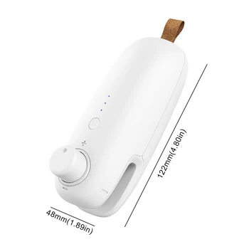 USB Įkrovimo Sandarinimo Mašina Rankų Slėgio Nešiojamas Mini Šildymo Plastikinės Pakavimo Mašinos Rankinį Dulkių Maisto Sandarinimo Įtaisas