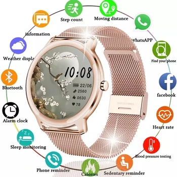 2021 Naujas Ponios Smart Watch Moterų Vandeniui Fitness Tracker Už Xiaomi 