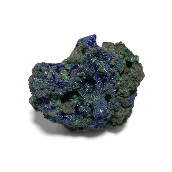 52g A1-5 Natūralaus Akmens Malachito Azurite Mineralinių Kristalų Mėginių Puošyba, Dovanų Kolekciją iš Anhui Provincijoje, Kinija