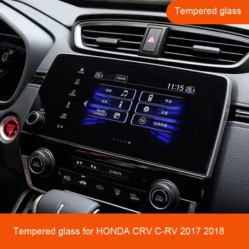 GPS Navigacijos Ekrano Plieno Apsauginės Plėvelės Honda CR-V CRV 5 2017 2018 Kontrolės LCD Ekrano Lipdukas Automobilio Stiliaus