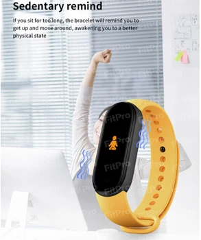 M6 Smart Band Apyrankę Žiūrėti Fitness Tracker Širdies ritmas, Kraujo Spaudimo Monitorius Passometer Smart Apyrankės Už Xiaomi 