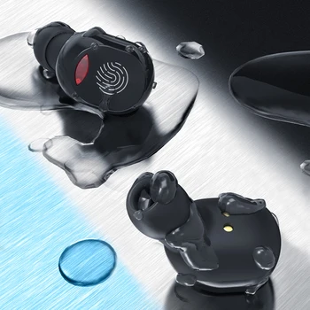 TWS Bluetooth 5.1 Ausinės, 4200mAh Įkrovimo Lauke Belaidžių Ausinių 9D Stereo Sporto Vandeniui Ausinių Ausinės Su Mikrofonu