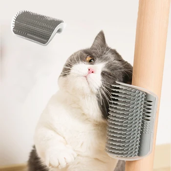 Pet kampe šukos kačių savarankiškai valymo kremas sienos šepetys plastikinis skutimosi mane arka massager su katžolių katė kutenimas šukos