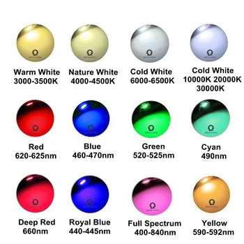 20pcs Cree LED XPE XP-E R3 3W Balta Raudona Žalia Mėlyna Rožinė Geltona UV IR850nm 3535 LED Lustas su 20mm 16mm PCB, Žibintuvėlis