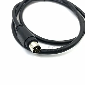 PLC kabelis vyrų vyrų S terminalas MD8 pin male vyrų kabelis Apvalus galvos MD8 gryno vario nikeliuotas duomenų perdavimo Aukso