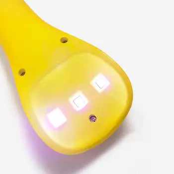 Karšto Įkraunamas Nagų Lempa 2LEDs Nešiojamą Lankstus Mobilusis Sukurta Bevielė Mini Baterija Laikmačiai 5w UV LED Nagų Šviesos 365nm 405nm