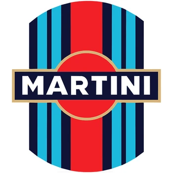 Pagal užsakymą Pagaminti Kietas MARTINI Racing Lipdukai Tinka Automobilio Buferio Langą Motociklo Asmeninį PVC Lipdukai