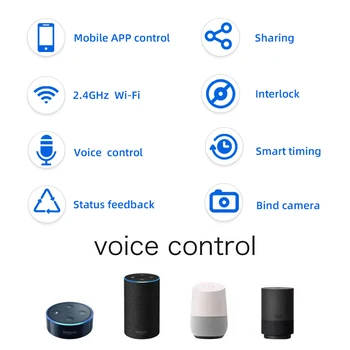 EWelink Smart Gyvenimo Garažo Durys, Automatinės Atidarymo Valdiklį, WiFi Jungiklis Alexa Echo 