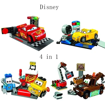 Naujas Disney Cars Visuotinės Mobilizacijos Žaibo Pradeda Dideliu Greičiu Automobilio Blokai Modelis Nustato Vaikų Žaislas Gimtadienio Dovana