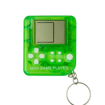 1PC Mini Classic Nostalgiškas Žaidimas Žaidimas Mašina Retro Konsolės Su Keychain Tetris Žaidimų Nešiojamą Žaidimų Žaidėjai Elektroniniai Žaislai