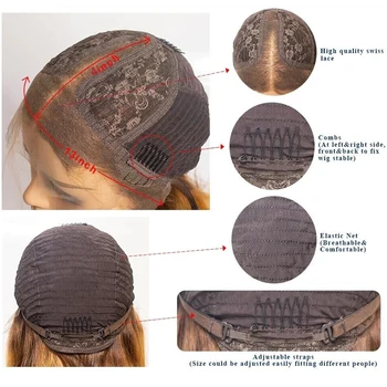 HD Skaidrus 13x1 Nėriniai Priekiniai Žmogaus Plaukų Perukai 99J 4/27 Brazilijos Tiesiai Nėrinių Dalis Perukas Moterys Prieš Nupeštos Remy 150%