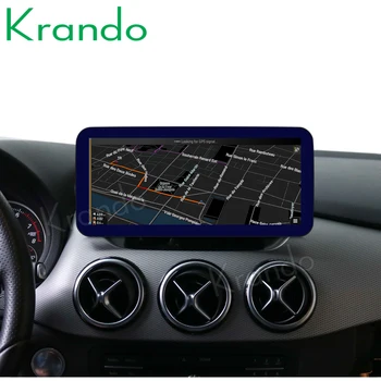 Krando Android 10.0 4G 64G 12.3 COLIŲ Automobilio Radijo Mercedes-Benz A W176 CLA C117 GLA X156 2012-2018 NTG 4.5 5.0 Carplay Player