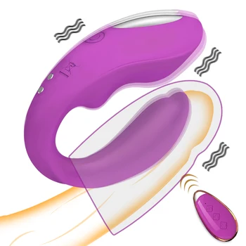 Galingas 2 Motorinių Vibratorius Moters Klitorio Stimuliatorius Sekso Žaislai Moterims, Keletą Kontrolės G Spot Nešiojami Vibratorių Žaislai Suaugusiems 18