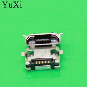 YuXi Micro USB 5P,5-pin Micro-USB Lizdas,5Pins Micro USB Jungtis Uodega Įkrovimo lizdas