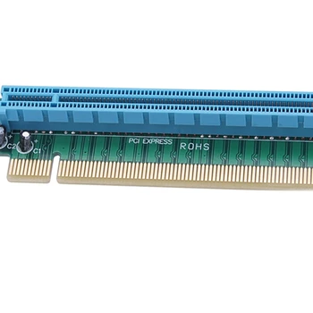 PCI-E 16X Riser Card 90 Laipsnių Pci-E ir Pci-Express 16X stačiu Kampu Extender 