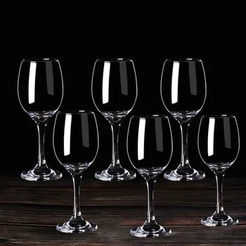 Šiuolaikinės Įvairių Vyno Taurių Rinkinys Vyno Taurės Europos Didelis Stiklo Kristalų, Stiklo Vyno Taure