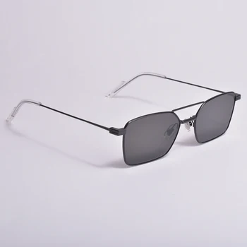 2021 korėjos Naujas Mados GM akiniai nuo saulės moterims, vyrams Pilotas formos, ŠVELNUS Maron Akiniai nuo saulės moterims, vyrams Poliarizuota UV400 saulės akiniai