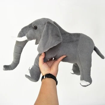 BOLAFYNIA Vaikų pliušinis žaislas didelis dydis dramblių baby vaikai įdaryti žaislas modeliavimas dramblys lėlės