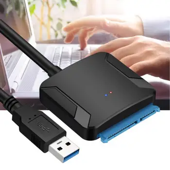 USB 3.0 Prie Sata Konverteris, Laidas USB3.0 Kietąjį Diską, Konverteris, Laidas 2.5 3.5 Colių HDD SSD Adapteris переходник micro usb кабель