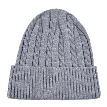 Kietojo žieminė kepurė vyrams skullies beanies moterų atsitiktinis beanie skrybėlių suaugusiųjų megzti beanie kepurės vyrų storas šiltas black hat invierno