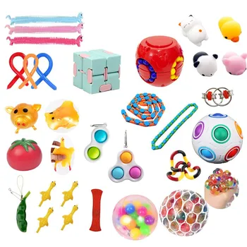 Karšto Pardavimo 29/25Pc Fidget Žaislų Rinkinys Pigūs Jutimo Fidget Žaislų Paketas, skirtas Vaikams ar Suaugusiems Išskleidimo Žaislas fidjets žaislų paketas антистресс