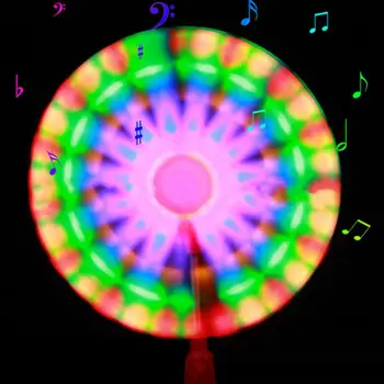 Mirksi lemputės LED Verpti Muziką vėjo malūnas Juostelės Formos Vaiko Žaislas Dovana Verpti Muziką vėjo malūnas Juostelės Formos Vaiko Žaislas Dovana