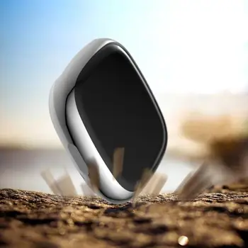 360 Full Screen Protector For Fitbit Versa3/jausmas Žiūrėti Atveju Galvanizavimo Apsauginis Apvalkalas atsparus smūgiams Apsauginis gaubtas
