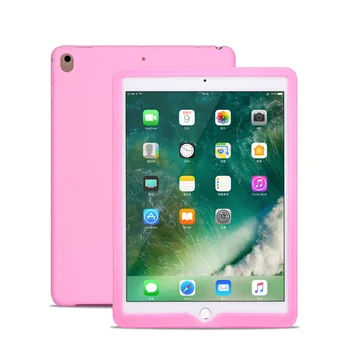 Naujas Silikoninis Tablet Case for iPad 2019 10.2 Atveju Skaidri Minkšta Atgal Soft Shell for iPad 9.7 2017 Byla Apima A1893 A1822