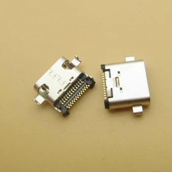 20pcs/daug Naujos Micro USB Įkrovimas Uosto Jungties Lizdo elektros kištuko remontas, dalys Sony Xperia L1 G3311 G3313 G3312