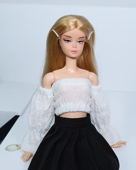 Balta + juodas sijonas / princess drabužių rinkinys drabužiai, apranga 1/6 BJD Xinyi FR ST Barbie Lėlės / lėlės drabužiai