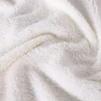 Vaivorykštė vienaragis Arklys Antklodė 3D Spausdinimo Sherpa Antklodę ant Lovos Vaikams Mergina Gėlių Namų Tekstilės Sapnų Stiliaus 04