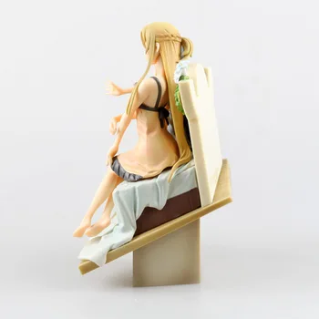 Anime Kardas Meno Internete Asuna Yui PVC Veiksmų Skaičius, Kolekcionuojamos lėlės Modelio žaislas 21cm