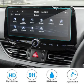 Grūdintas Stiklas Ekrano Plieno Apsauginė Plėvelė Hyundai i30 PD FL 10.25 colių Automobilių GPS Navigacijos 2020 2021 metų
