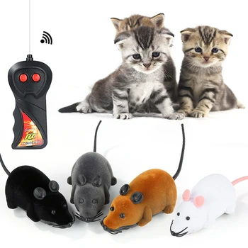 Juokingi Kačių Žaislas Belaidžio Kontroliuojamas Nuotolinio Valdymo Katė Žaislas Žiurkės, Pelės Interaktyvus Žaislas Žiurkių Pet Kačiuką Katės Naminių Produktų