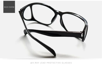 Originali švino akiniai su šoniniais ekranavimas , X-ray kolegija švino akinius rentgeno spinduliuotės-įrodymas ,gydytojų, 0.5 mmpb.
