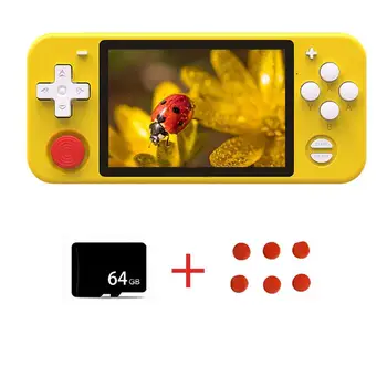 Nešiojamų RGB10 Atviro kodo Sistema Delninis Žaidimų Konsolės Quad-Core Portable Nešiojamą Mini Žaidimas, Žaidėjas, Aksesuarų, Vaikų Dovanų