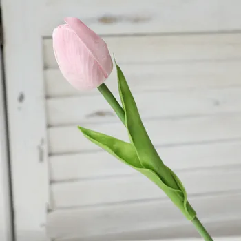 2vnt Tulpių Puokštė Dirbtinių Gėlių Netikrą puošyba Vestuves Namų Dekoro Namų Troba Dekoro Fotografijos Rekvizitai