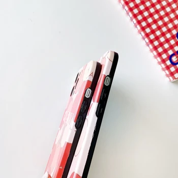 Mielas Japonijos Vaisių Vyšnių Telefono dėklas Skirtas iPhone 12 11 Pro Max X Xs Max Xr 7 8 Plus SE 2020 Atvejais Minkštas Silikoninis Dangtelis