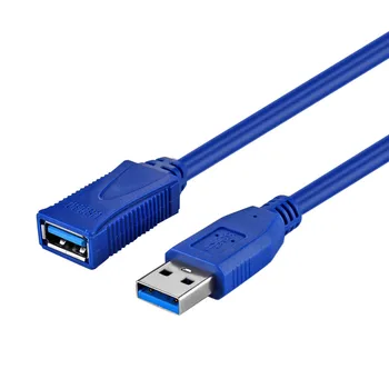 USB 3.0 Male Plug Moterų Lizdas 1m/3.2 Ft Super Greitai ilgiklis Laido Aukštos kokybės, Ekranuotas anti-trukdžių USB 3.0