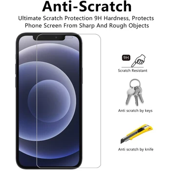 Apsaugos grūdintas stiklas iphone 12 pro screen protector i telefono 12pro iphone12 iphone12pro 6.1 saugos kino aiphone iphon