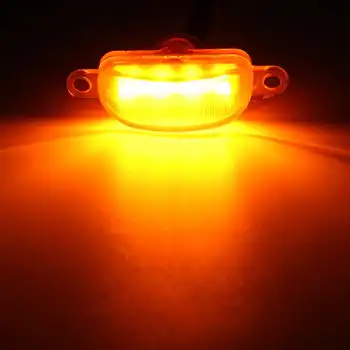3 X Automobilio Priekinės Grotelės LED Šviesos 
