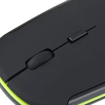2021 Mini Belaidė Optinė Pelė, USB Imtuvas 2.4 GHz Pelė, Nešiojamas, Nešiojamasis Kompiuteris @M23